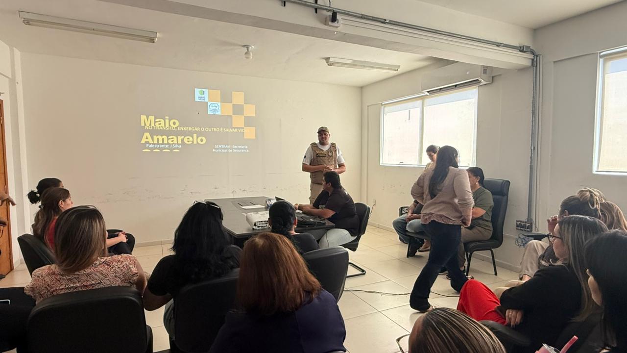 Evento foi voltado à prevenção e conscientização sobre acidentes de trajeto